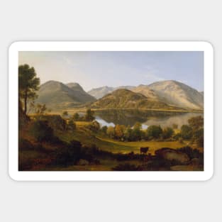 ullswater early morning 1824 - John Glover Sticker